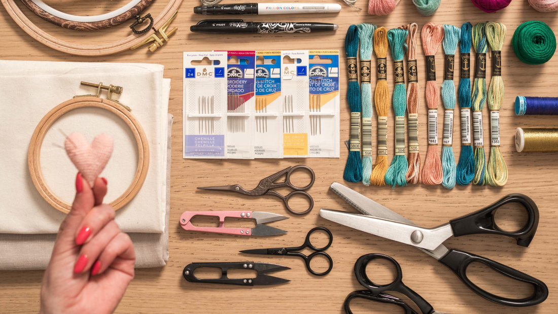 Hand Embroidery Supplies I recommend and use.