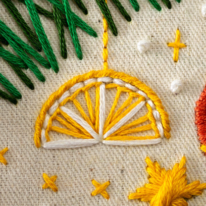 Vintage Christmas Embroidery Pattern PDF – Mini Hoop Ornament