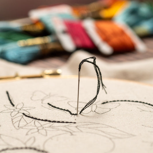 Stomach in Bloom & Citrus Flowers – Anatomical Embroidery Pattern PDF