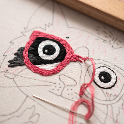 Andy Purrhol Cat Art – Famous Artist Embroidery Pattern PDF