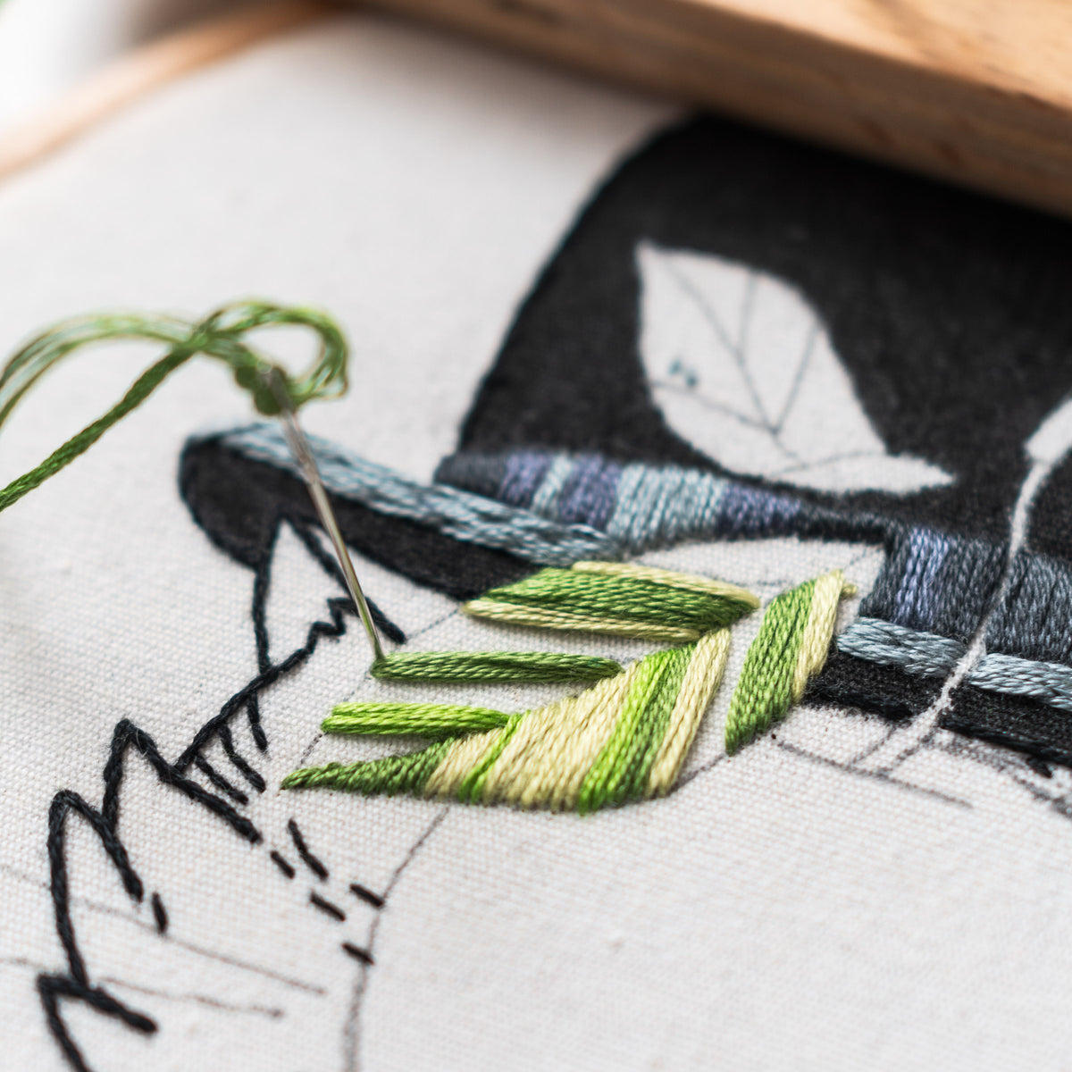Rene Meowgritte & Surrealist Cat Art – Famous Artist Embroidery Pattern PDF