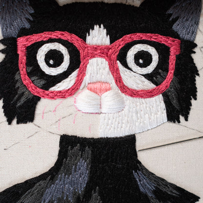Andy Purrhol Cat Art – Famous Artist Embroidery Pattern PDF