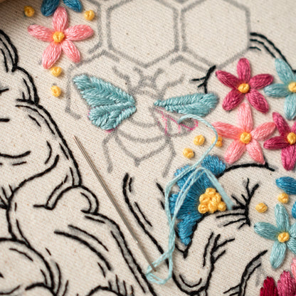 Brain’s Garden & Floral Art – Anatomical Embroidery Pattern PDF