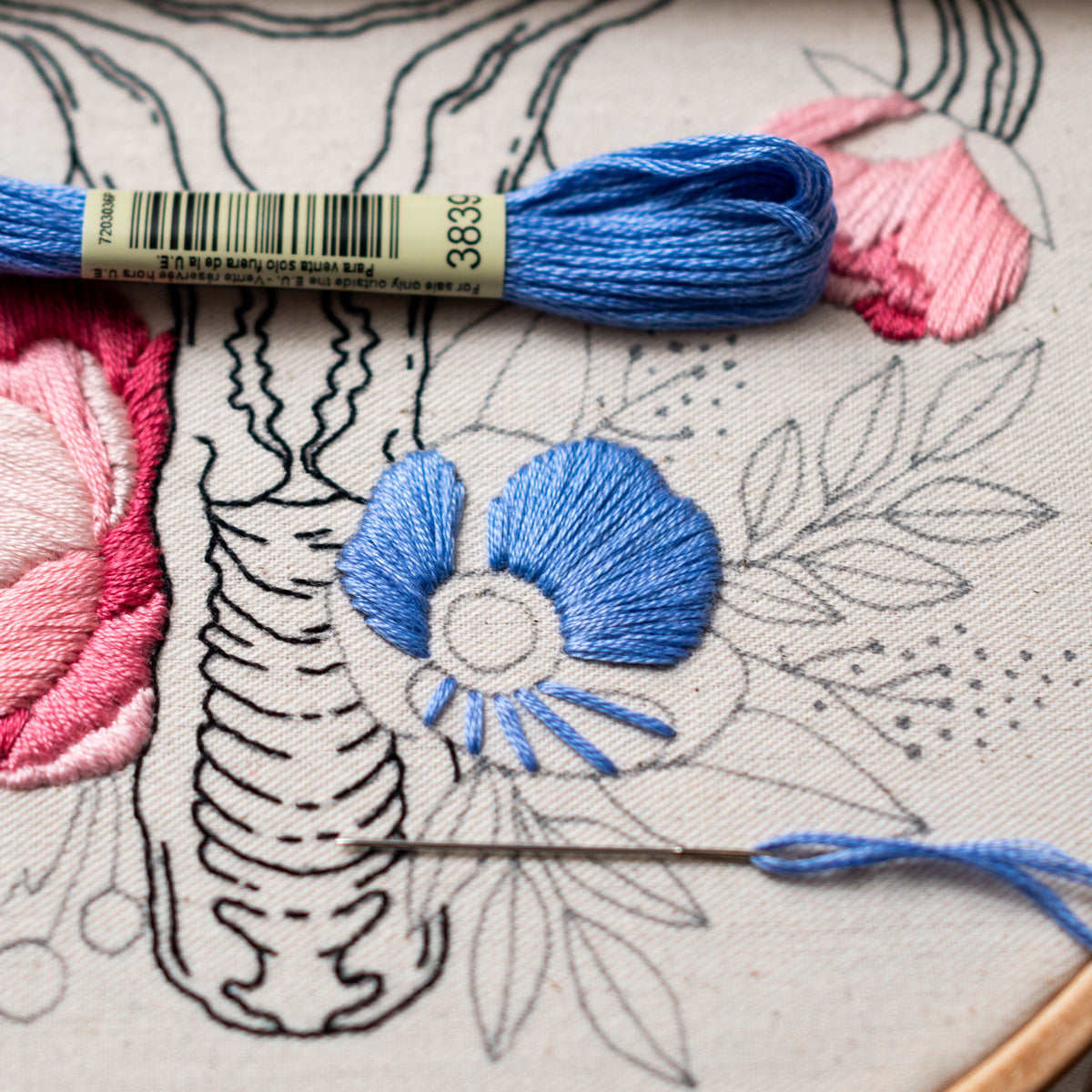 Human Nature I – 5 Anatomical Embroidery Patterns Bundle PDF