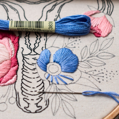 Human Nature I – 5 Anatomical Embroidery Patterns Bundle PDF